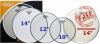 PP-0240-BE - Remo Fusion ProPack Clear Emperor + Free Snare Head 10,12,14